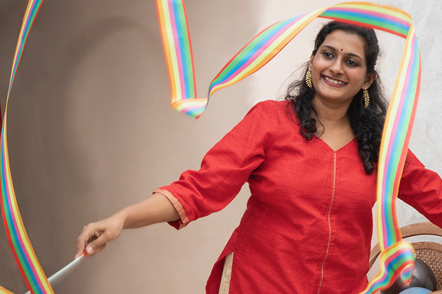 Mrs. Sneha Nair Abhilash in a session