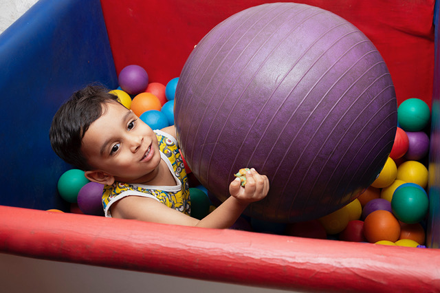 Child playing